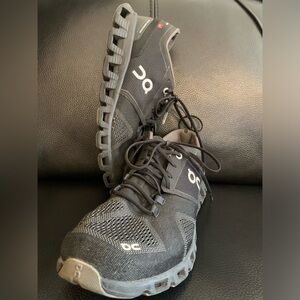 On running shoes size 8.5.